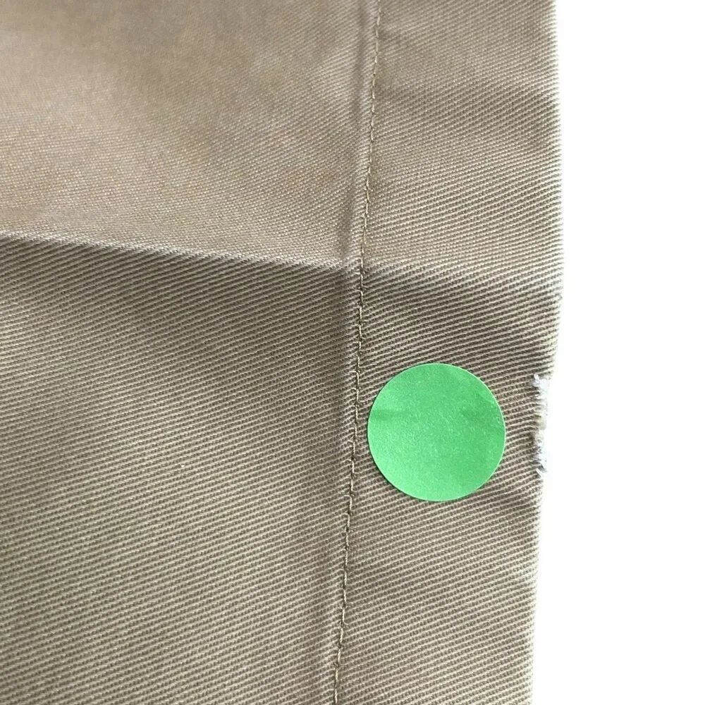 LL Bean Chino Pants Mens 37x32 Khaki Double L Classic Fit Beige Cotton Casual